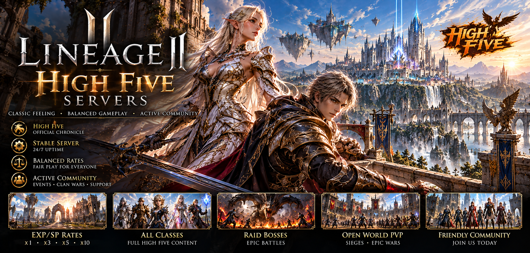 lineage 2 high five servers