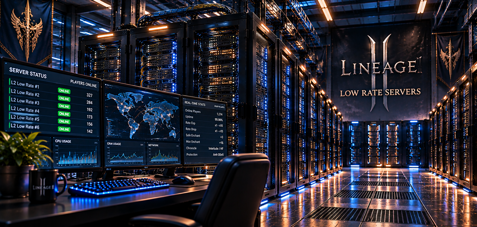 L2 low rate servers