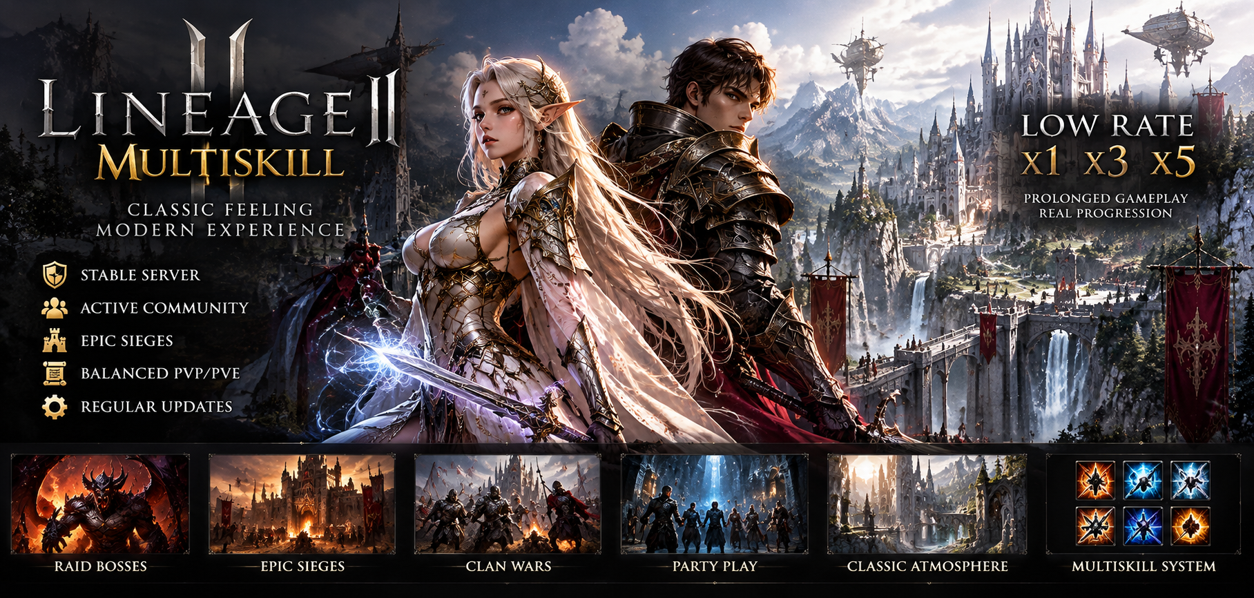 Lineage 2 multiskill