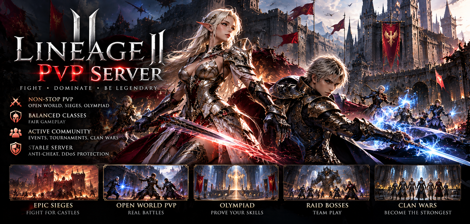 Lineage 2 PvP Server